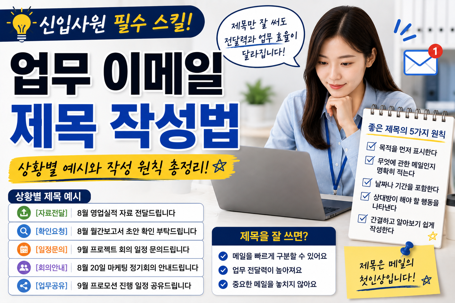 업무 이메일 제목 작성법 썸네일