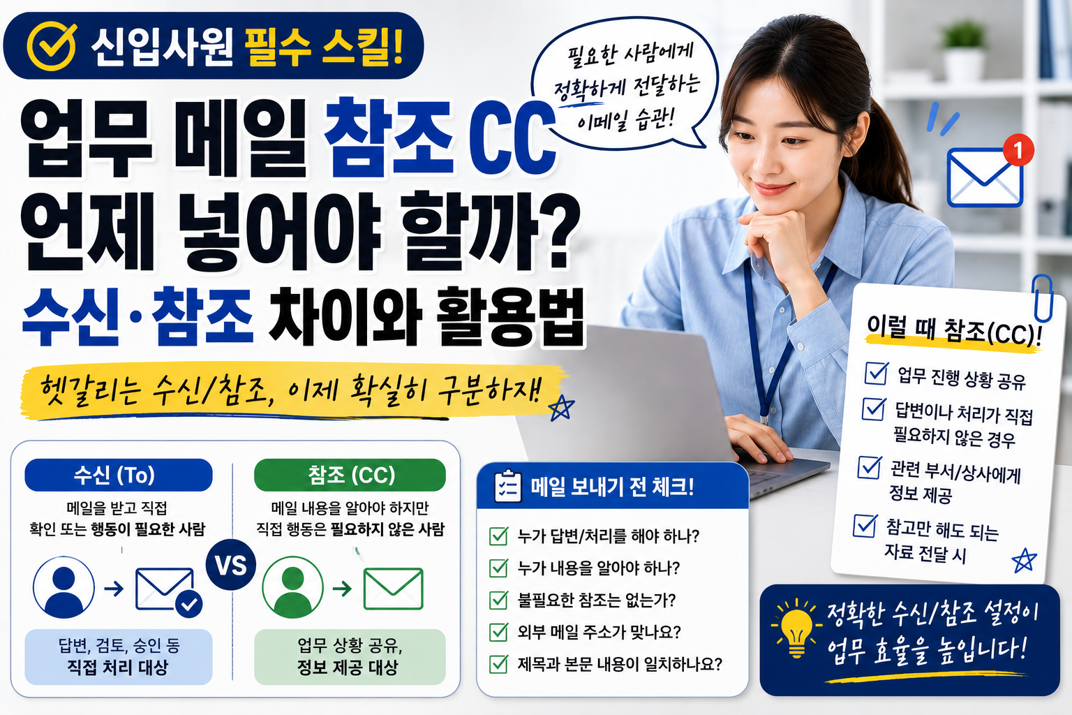 메일 참조 cc 언제 넣어야할까 썸네일